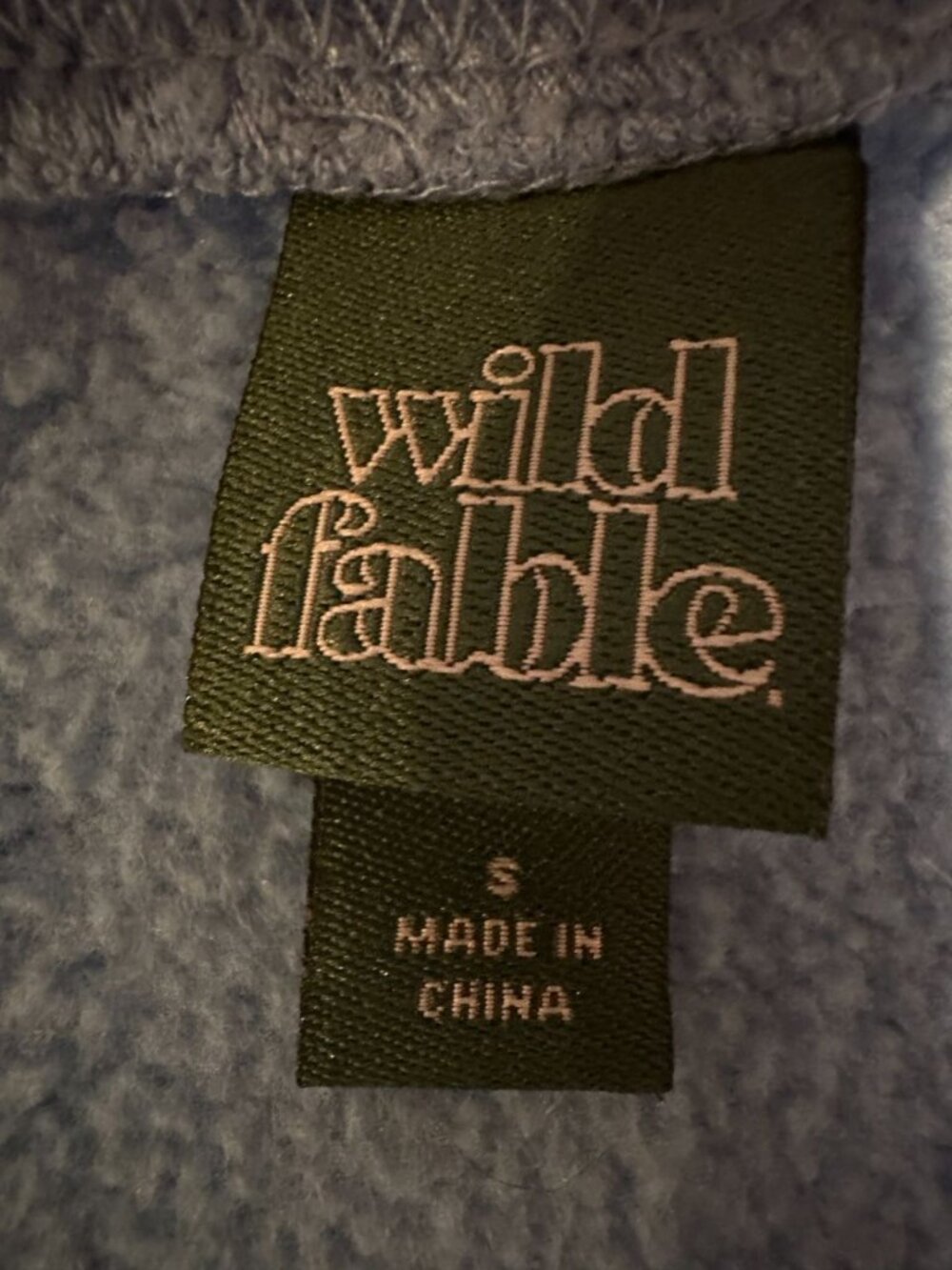 NWOT Wild Fable Oversized Sweatshirt Size S Weekend Football Club Tailgating - Picture 5 of 10